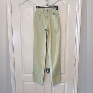 Pacsun 90”s Boyfriend Mint Color Size 22 Jeans